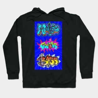 Graffiti Gamer Music Art Pop Hoodie